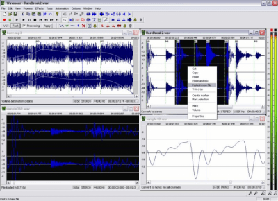 Screenshot of the application Wavosaur - #2