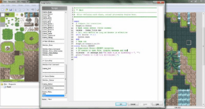 Screenshot of the application RPG Maker XP - #5