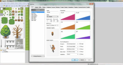 Screenshot of the application RPG Maker XP - #7