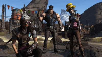 Screenshot of the application Borderlands - #2