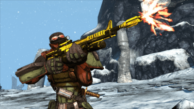 Screenshot of the application Borderlands - #10