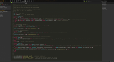 Screenshot of the application Visionaire Studio - #2