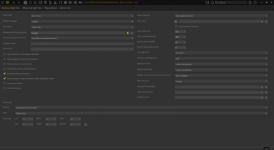 Screenshot of the application Visionaire Studio - #3