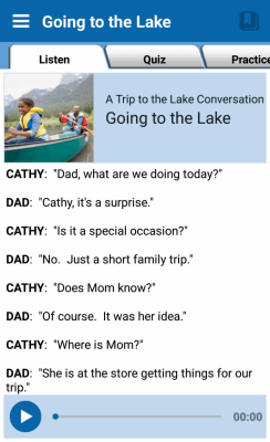 Screenshot of the application TalkEnglish - Conversational English - #3