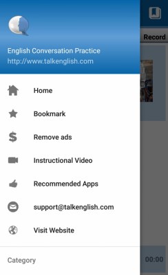Screenshot of the application TalkEnglish - Conversational English - #7