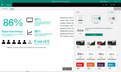 Screenshot of the application Sway - #4
