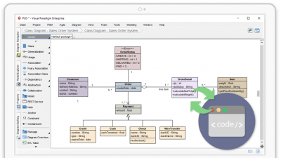 Screenshot of the application Visual Paradigm Community Edition - #9