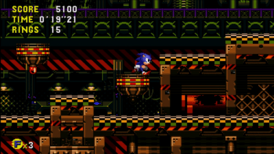 Screenshot of the application Sonic CD - #6
