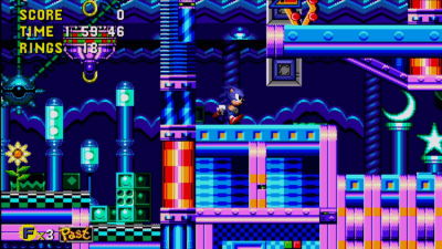 Screenshot of the application Sonic CD - #9