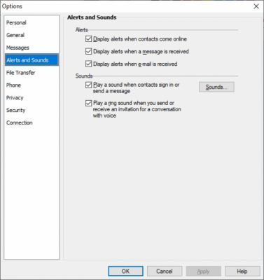 Screenshot of the application MSN Messenger - #5