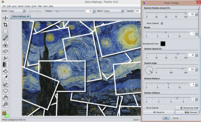 Screenshot of the application Pixelitor - #2