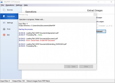 Screenshot of the application AlterPDF - #2