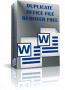 Download Duplicate Office File Remover Free