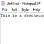 Download Notepad S#