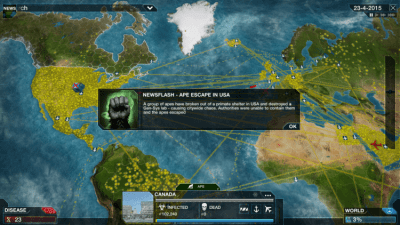 Screenshot of the application Plague Inc: Evolved - #5