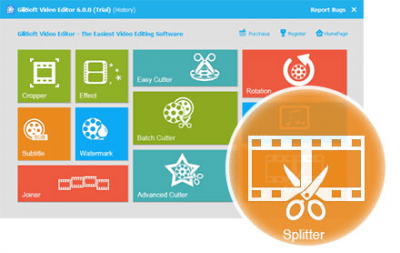 Screenshot of the application GiliSoft Video Editor - #2