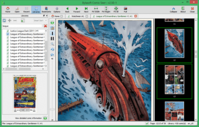 Screenshot of the application Comic Seer - #2