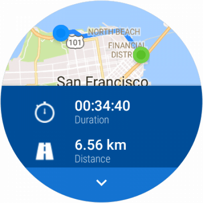 Screenshot of the application Adidas Running - GPS tracker for running and cycling - #9