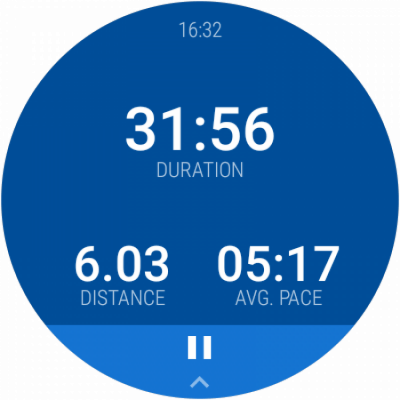 Screenshot of the application Adidas Running - GPS tracker for running and cycling - #11