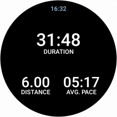 Screenshot of the application Adidas Running - GPS tracker for running and cycling - #12