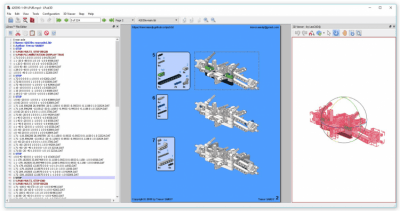 Screenshot of the application LPub3D - #3