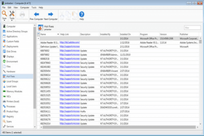 Screenshot of the application PDQ Inventory - #3