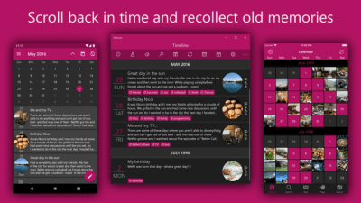 Screenshot of the application Diarium - #3