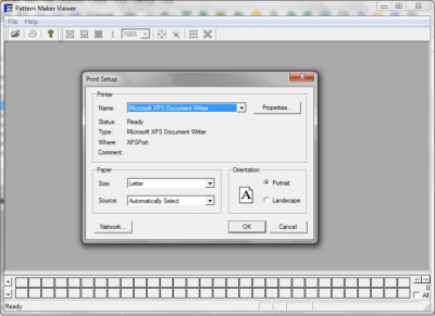 Screenshot of the application Pattern Maker Viewer - #2
