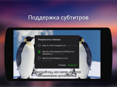 Screenshot of the application XPlayer - #6