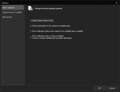 Screenshot of the application AppFalcon - #2