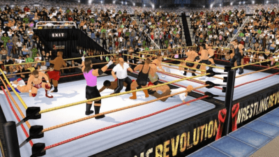 Screenshot of the application Wrestling Revolution 3D - #5