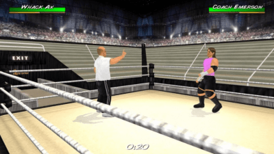 Screenshot of the application Wrestling Revolution 3D - #6