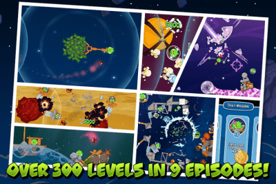 Screenshot of the application Angry Birds Space HD - #5