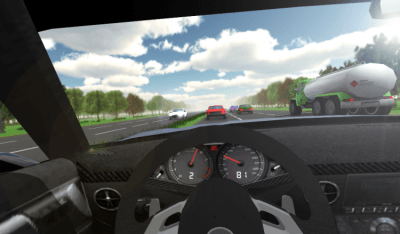 Screenshot of the application Racing Simulator - #3