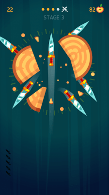 Screenshot of the application Knife Hit - #3