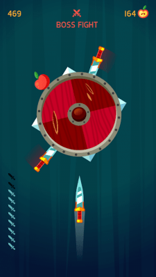 Screenshot of the application Knife Hit - #5
