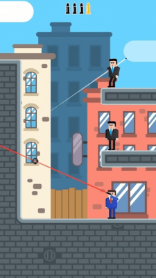 Screenshot of the application Mr. Bullet - spy problems - #5
