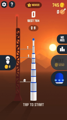 Screenshot of the application Space Frontier - #4