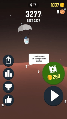 Screenshot of the application Space Frontier - #5