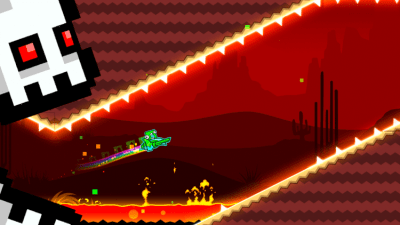 Screenshot of the application Geometry Dash SubZero - #2