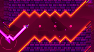 Screenshot of the application Geometry Dash SubZero - #6
