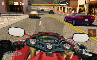 Screenshot of the application Moto Rider GO: Highway Traffic - #5