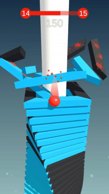 Screenshot of the application Stack Ball - Break the Platforms - #5