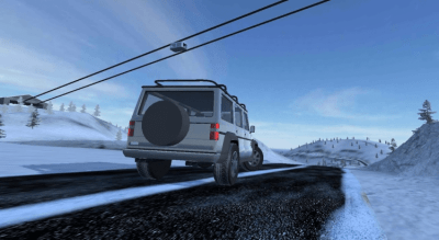 Screenshot of the application Off-Road Winter Edition 4x4 - #3