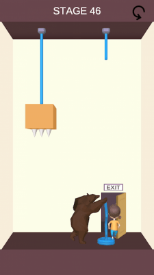Screenshot of the application Rescue Cut - Rope Puzzle - #2