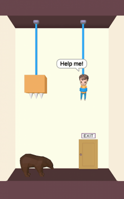 Screenshot of the application Rescue Cut - Rope Puzzle - #4