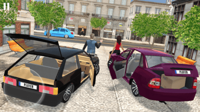 Screenshot of the application Car Simulator - #4