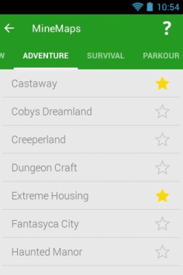 Screenshot of the application Maps for Minecraft PE - #2