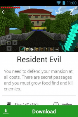 Screenshot of the application Maps for Minecraft PE - #4