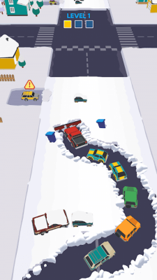 Screenshot of the application Clean Road - #2